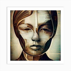 Portrait Of A Woman 2 Art Print