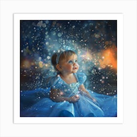 Baby Cinderella Art Print