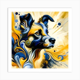 Dog Breed 07 Art Print