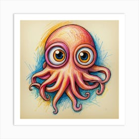 Octopus 117 Art Print