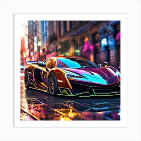 Mclaren P1 84 Art Print