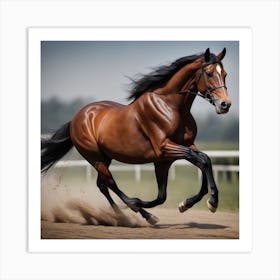 Galloping Horse Art Print