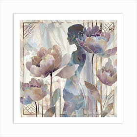 Peonies 1 Art Print