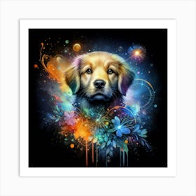 Golden Retriever Art Print