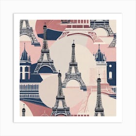 Paris Eiffel Tower 120 Art Print