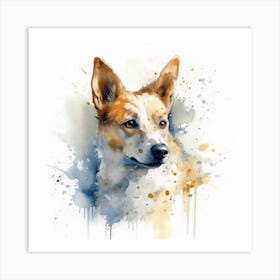 Australian Cattle Dog Art Print