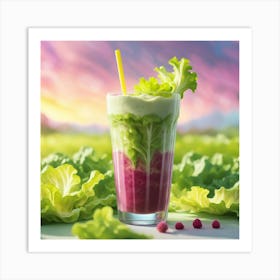 My Favorite Smoothie Art Print