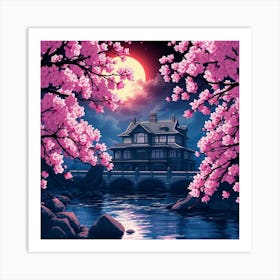 Sakura Blossoms 7 Art Print