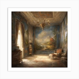 Fairytale Room 9 Art Print