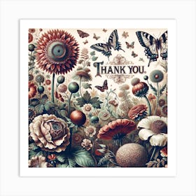 Thank You Art Print