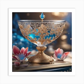 Chinese Crystal Bowl Art Print