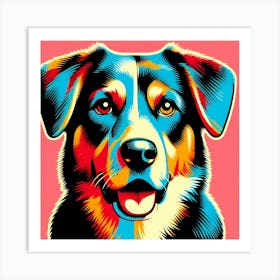 Pop Dog 1 Art Print