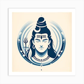 Lord Shiva 5 Art Print