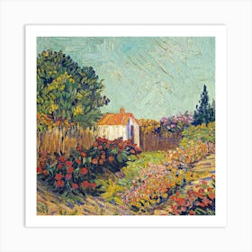 Garden In Bloom 3 Art Print