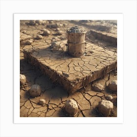 Deserted City 1 Art Print