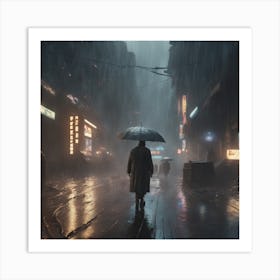 Dark City Art Print