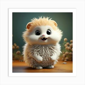 Cute Hedgehog 2 Art Print