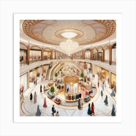 Mall Of The World Art Print