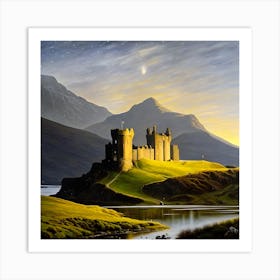 Scottish Castle Art Print