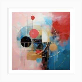 Painting For Interior, Geometric Abstraction Art Print