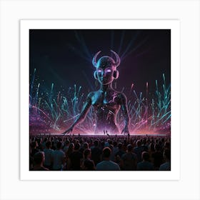 Edm Art Art Print