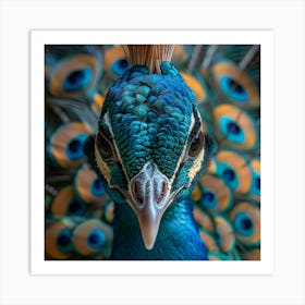 Peacock 12 Art Print