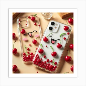 Cherry Phone Case Art Print