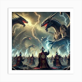 Order Of The Thunder Claw Art Print