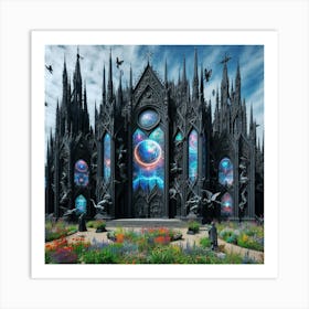 Dark Cathedral 2 Art Print