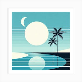 The Blue Lagoon Art Print