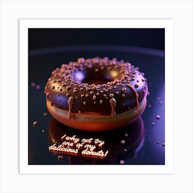 What'S Your Favorite Donut Art Print