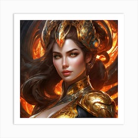 Sexy Warrior ff Art Print