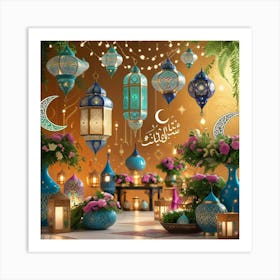 Leonardo Phoenix 10 A Vibrant And Festive Ramadan Decoration S 0 (1) Art Print