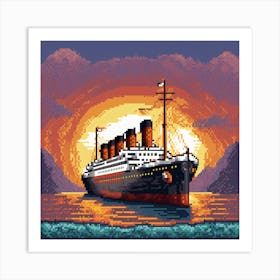 Titanic 1 Art Print