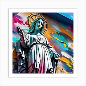 Virgin Mary 13 Art Print