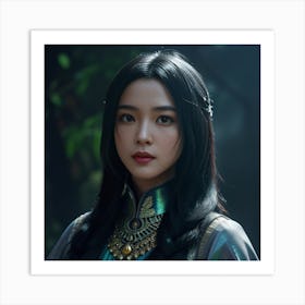 Chinese Princess Art Print