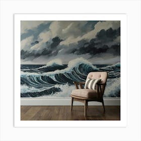 Stormy Seas Art Print