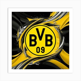 Borussia Dortmund Logo Wall Art 13 Art Print