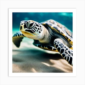 Sea Turtle 4 Art Print