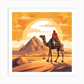 Egyptian Camel Art Print