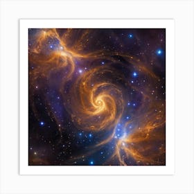 Spiral Galaxy Art Print