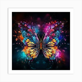 Colorful Butterfly 1 Art Print