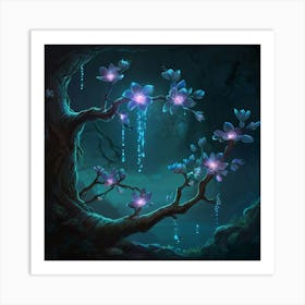 Sakura Tree Art Print