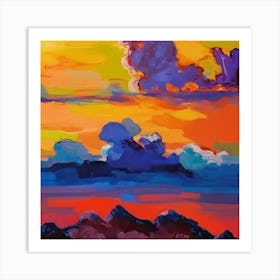 Sunset 1 Art Print