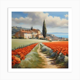 Poppy Field Art Print