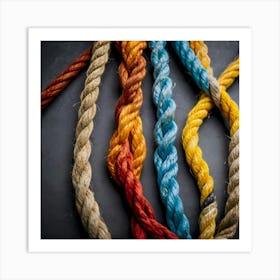 Ropes Art Print