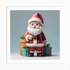 Santa Claus 13 Art Print