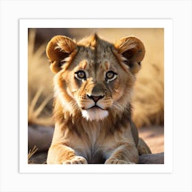 little lion 2 Art Print