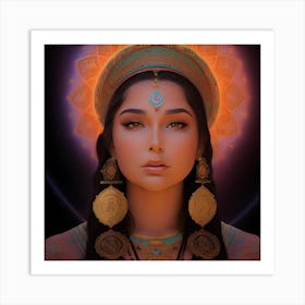 Egyptian Goddess 5 Art Print