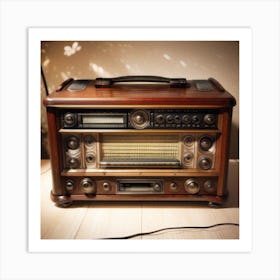 Old Radio Art Print